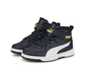 Produktbild: PUMA Winterschuhe Rebound Joy Fur gefüttert Vorschule nachtblau/lime Kinder Sneaker