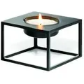 Produktbild: Philippi Teelichthalter Pulverbeschichteter Stahl, Minimalistisches Design, Elegante Schwebende Form – Solero | Philippi  - M