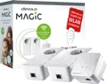 Produktbild: DEVOLO Magic 1 WiFi WLAN Powerline Multimedia Power Kit Netzwerk-Adapter NEU