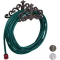 Produktbild: Relaxdays Schlauchhalter Wand, antik, Garten & Laube, Schlauch Wandhalterung, Gusseisen, HxBxT 15x36x15 cm, dunkelbraun