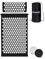 Produktbild: LifeGoods Akupressurmatte Mit Kissen - Akkupressmatte - Akkupressurmatte+ - Akupressur Matte - Akupunktur Matte - Massagematte - Rücken - Stachelmatte - Fakirmatte - Nagelmatte - Acupressure Mat
