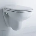 Produktbild: DURAVIT D-Code Wand Hänge WC Set ohne Spülrand Tiefspüler WCSitz Weiß 45700900A1