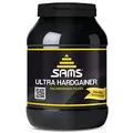 Produktbild: 5000 Kalorien pro Tag – Mass Weight Gainer mit Whey Protein Isolat Pulver – Aufbaunahrung für maximale schnelle Gewichtszunahme – Muskelaufbau & Masseaufbau SAMS Ultra Hardgainer (Vanille 1050 g)