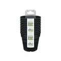 Produktbild: elho Green Basics Anzuchttopf 8 - Growpot für Züchten und Ernten - Ø 7.5 x H 12.0 cm - Schwarz/Living Schwarz