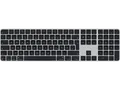 Produktbild: APPLE Magic Keyboard mit Touch ID, Tastatur, kabelgebunden und kabellos, Schwarz