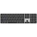 Produktbild: Apple Magic Keyboard (2024) mit Ziffernblock und Touch ID Tastatur kabellos schwarz, silber