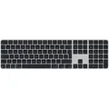 Produktbild: APPLE Magic Keyboard mit Touch ID und Ziffernblock für Mac mit Apple Chip (USB-C), schwarz/silber, DE
