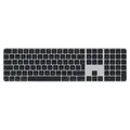 Produktbild: Apple Magic Keyboard mit Touch ID und Ziffernblock, Deutsch, schwarze Tasten