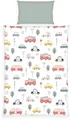 Produktbild: Baby Best Wendebettwäsche babybest Fahrzeuge, Flanell, 2 teilig, mit niedlichem Allover-Print