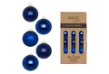 Produktbild: MAGIC by Inge Weihnachtsbaumkugel, Weihnachtskugeln Glas 4cm 36 Stück - Royal Blue