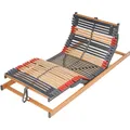 Produktbild: FMP Matratzenmanufaktur 7 Zonen Lattenrost Rhodos EcoMove EL - Kopf- und Fußteil elektrisch verstellbar 44 Leisten Lattenroste (140 x 220 cm)