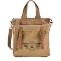 Produktbild: Greenburry Shopper Vintage Aviator Handtasche Damen khaki Canvas 36x38cm