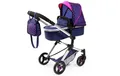 Produktbild: Bayer Design Kombi Puppenwagen Neo Vario - blau-pink 18454AA