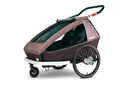 Produktbild: Croozer, Croozer Kid Vaaya 2Blossom Red, Fahrradanhänger Für Kinder, Rot, Unisex-Adult
