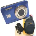 Produktbild: Kodak FZ55 blau Digitalkamera + Kodak Gear Tasche - Blau
