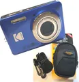 Produktbild: Kodak FZ55 blau Digitalkamera + Kodak Gear Tasche