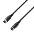 Produktbild: Adam Hall Cables Konfektioniert schwarz Kabel 0,75 m-male-DIN 5-Pol 250106-0004