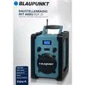 Produktbild: Blaupunkt Baustellenradio Baustellen Radio mit Akku Bluetooth AUX-IN 5W IPX5 NEU