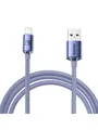 Produktbild: Baseus Crystal Shine cable USB to Lightning 2.4A 2m (purple) CAJY000105