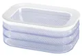 Produktbild: MEPAL Vorratsdose Modula Aufschnitt 3x 550 ml 22,4x16x8,6cm