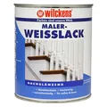 Produktbild: WILCKENS Maler-Weisslack Hochglänzend 0.375 Liter Weiss