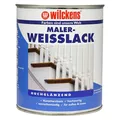 Produktbild: WILCKENS MALER-WEISSLACK HOCHGLAENZEND 0.375 LTR WEISS Decklack Metalllack