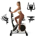 Produktbild: Zipro Nitro RS Magnetischer Heimtrainer | LCD-Display | Fitnessrad 8 Widerstandsstufen | Heimtrainer, Ergometer, Fahrrad, Klappbarer