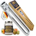 Produktbild: DECKELMEISTER  Edelstahl Deckelöffner, extralanger Hebel, sehr rutschfest, ve...