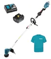Produktbild: Makita DUR191LZX3 30cm 18V Akku-Rasentrimmer + 3,0Ah Akku + Lader + T-shirt