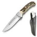 Produktbild: Puma-Knives Jagdmesser IP outdoor hunter stag, 815000, mit Lederscheide, Klinge feststehend