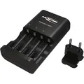 Produktbild: Akku Ladegerät Für 1-4 Aaa Aa, Repair-modus, 100v-240v - Ansmann