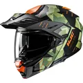 Produktbild: Motorrad Helm M - HJC i80 Roki Klapphelm - schwarz-grün-orange matt