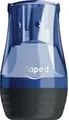Produktbild: Maped Doppel-Spitzdose TONIC Metal, blau/schwarz für 2 Stiftgrößen, aus Kunststoff, mit Metall-Spitzereinsatz - 1 Stück (068611)