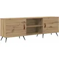 Produktbild: Vidaxl - Tv-schränk Eiche Handwerklich 150 X 30 X 50 Cm Holzwerkstoff