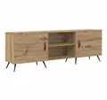 Produktbild: vidaXL TV-Schrank TV-Schränk Eiche handwerklich 150 x 30 x 50 cm Holzwerkstoff (1-St)