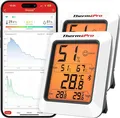 Produktbild: ThermoPro 2 Stück TP350 Thermometer Hygrometer Bluetooth APP Datenexport 80m