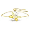 Produktbild: Swarovski Armband Gema 5652820 Damen Armband Goldfarben Gelbe Blume Verstellbar