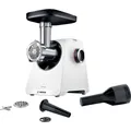 Produktbild: Bosch Multi Power Serie 4, 1900 Watt Blockierleistung MFWS420W Fleischwolf 1300