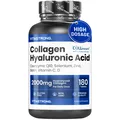 Produktbild: Vitastrong COLLAGEN HYALURONSÄURE - 2000mg COLLinstant Kollagen - 180 Tabletten