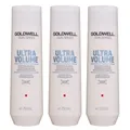 Produktbild: Goldwell Dualsenses Ultra Volume 3 x 250 ml Bodifying Shampoo für feines Haar Se