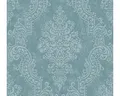 Produktbild: Vliestapete 39765-4 Pure Elegance Barockornament türkis glänzend