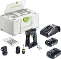 Produktbild: Festool CXS 18 C 3,0-Set 576884 Akku-Bohrschrauber 18V 3.00Ah inkl. Akku, inkl. Ladegerät