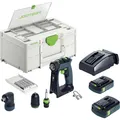 Produktbild: Festool Akku-Bohrschrauber CXS 18 C inkl. 2x 3,0AH Li-Ion Akkus Schnellladegerät