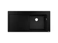 Produktbild: hansgrohe Einbauspüle 43314170 1050 x 510 mm, 1 Hauptbecken rechts, Abtropffläche, graphitschwarz