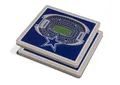 Produktbild: Dallas Cowboys 3D Stadium View Untersetzer 2er-Set American Football Blau