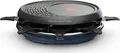 Produktbild: Tefal Raclette-Grill RE3104 3in1 | Raclette, Grill, Crêpes | 8 Pfännchen | Antihaft | Thermo-Spot | 1050W | rund