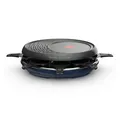 Produktbild: Tefal RE3104 3in1 Raclettegrill 1.050 Watt  8 Personen Raclette-Grill oval