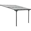 Produktbild: Westmann Terrassendach Aluminium B x T: 313 cm x 300 cm Schwarz