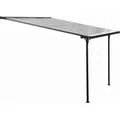Produktbild: Westmann Aluminium Terrassenüberdachung Bruce  Schwarz  300x313x270 Cm