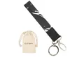 Produktbild: Things of Happiness Schlüsselanhänger Schlüsselband kurz mit Schlüsselring und Karabiner, kurzes Lanyard, Geschenk